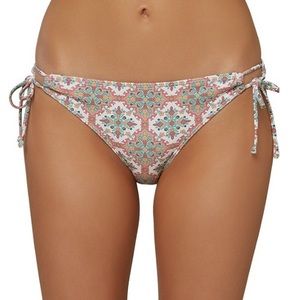 O’Neill Recycled Nylon Mina Alexa Tile Swimwear Bikini Bathing Suit Bottoms NWT